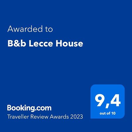 B&B Lecce House Zewnętrze zdjęcie